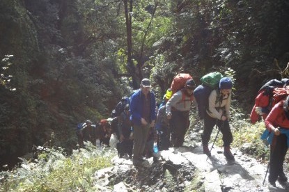 The Trek iwas excursion by MD - Deepak Mahat