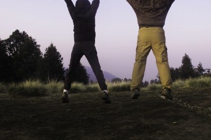 Flying high