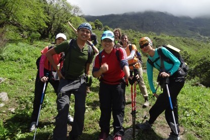 Annapurna khayer lake trekking : new Annapurna  trail (19 Days)