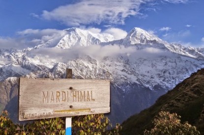 Way to Mardi Himal Base Camp